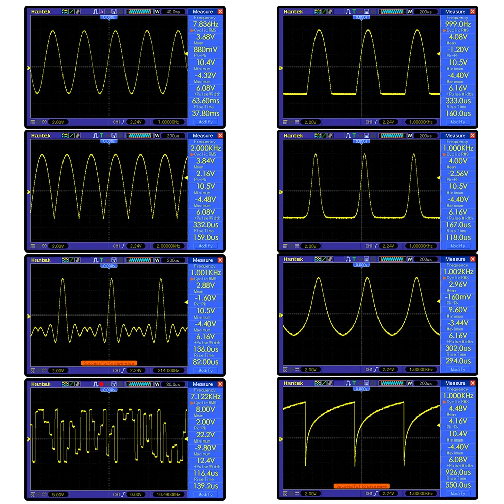 0.01Hz-500KHz FG-200 DDS Function Signal Generator Frequency Counter Signal Source Module Sine+Square+Triangle+Sawtooth Waveform 6