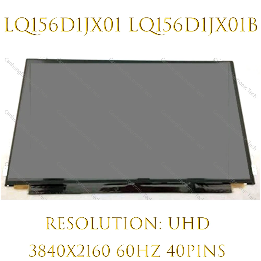 

15.6-Inch 4k UHD Laptop LCD Display Screen Monitor Replacement LQ156D1JX01B LQ156D1JX01 3840x2160 Fully Tested