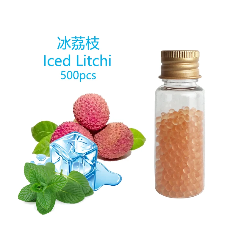 Mixed Fruit & Mint Flavor Cigarette Capsule Beads - 500pcs Smoking Accessories