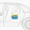 Baby Toilet Portable Travel Baby Potty Foldable Kids Potty Training Seat Easy to Clean With Storage Bag and 20 Garbage Bags 4