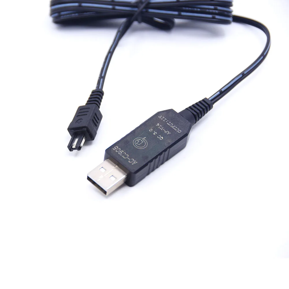 QC3.0 Power Bank USB Charging Cable for JVC Camecorders