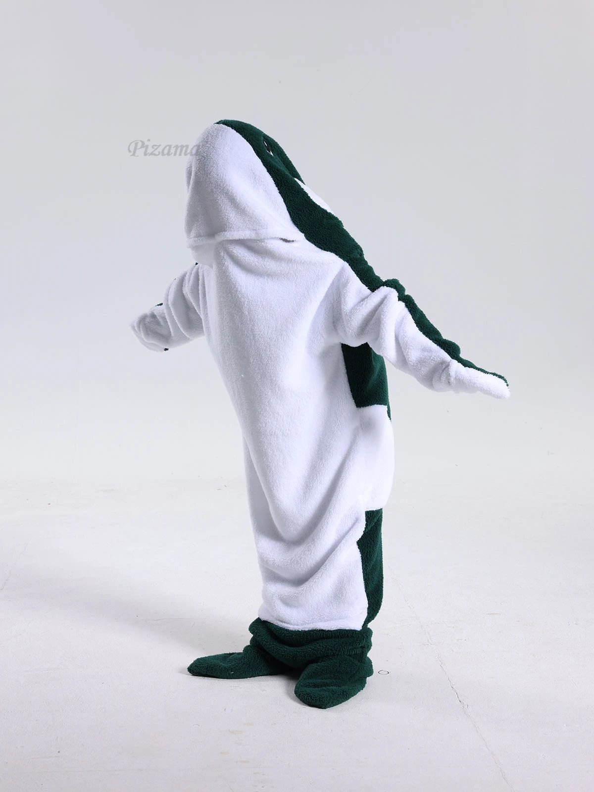 Winter Warm One Piece Hooded Footed Jumpsuits Halloween Cosplay Costume Kigurimi Pijama Onesie For Adults Anime Pajama Sleepwear