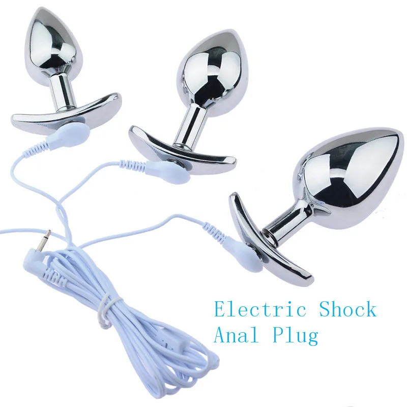 Body Massage Clitoral Butt Plug Stimulator Anal Medical Themed Toys Electric Shock Nipple Vagina Massager Sex Toy For Woman Men