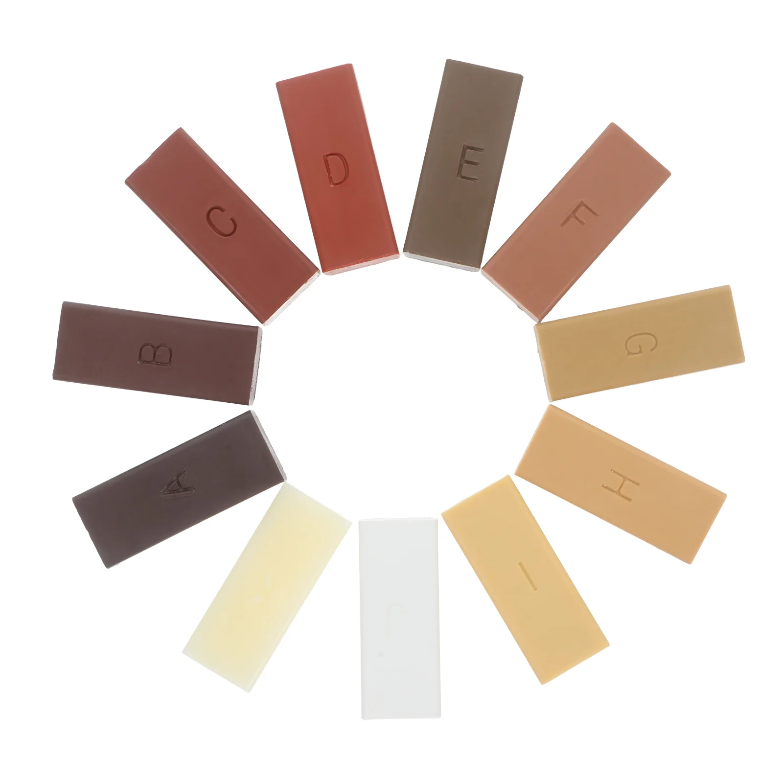 11 Pcs Wood Floor Repair Wax Door Kit Tape Paint Drywall Joint Kits DIY Manual Furniture Resin Patch