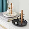 2024 New Nordic Bamboo Tree Branch Storage Tray Living Room Desktop Key Hanger Jewelry Display Frame 1