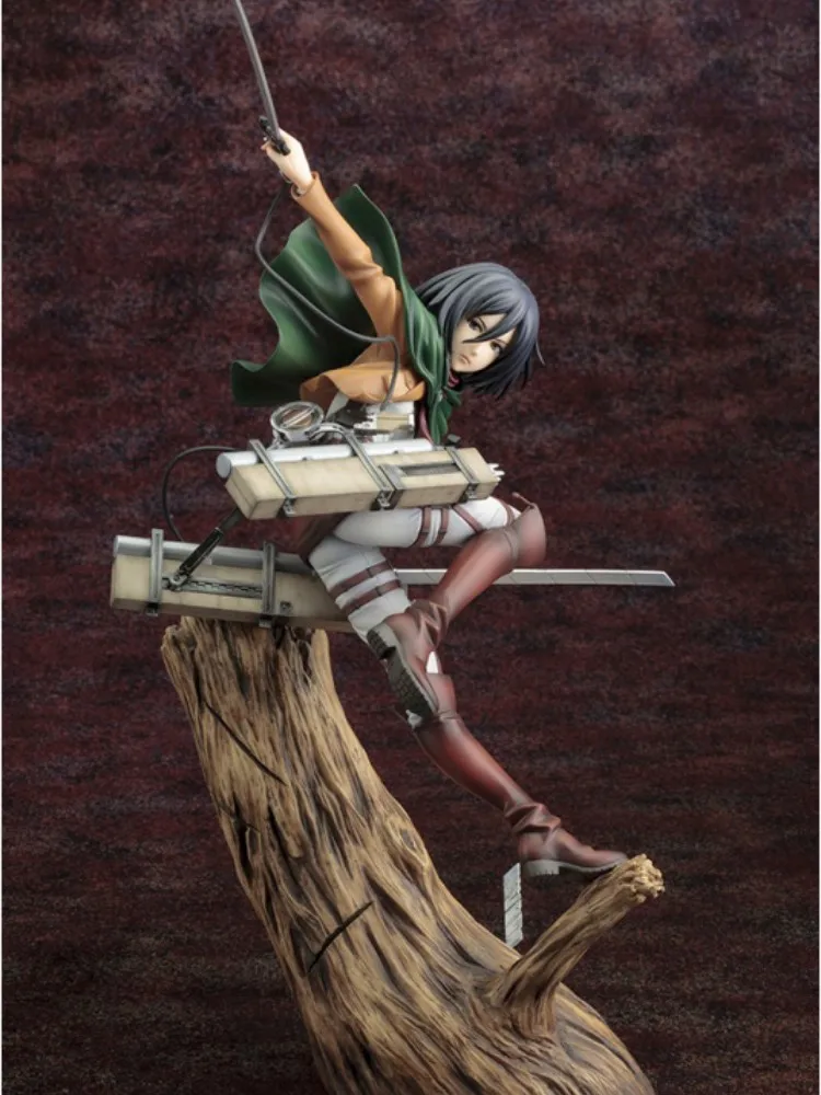 

29cm Anime Attack On Titan Figure Ackerman Model Dolls Figurines Pvc Action Figure Levi Ackerman Figurine Collection Toys Gifts