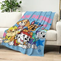 Warm Soft Plush Nap P-PAWs Blankets Sofa rug P-PatrolS for Living hot Room Office Bedroom cute Home Travel Kid Cartoon Gifts 2
