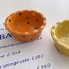Pet Bowl Cute Ins Storm Dot Ceramic Bowl Dessert Breakfast Bowl Home Cat Dog Bowl Feeding Basin  Cat Caramics Supplies 4