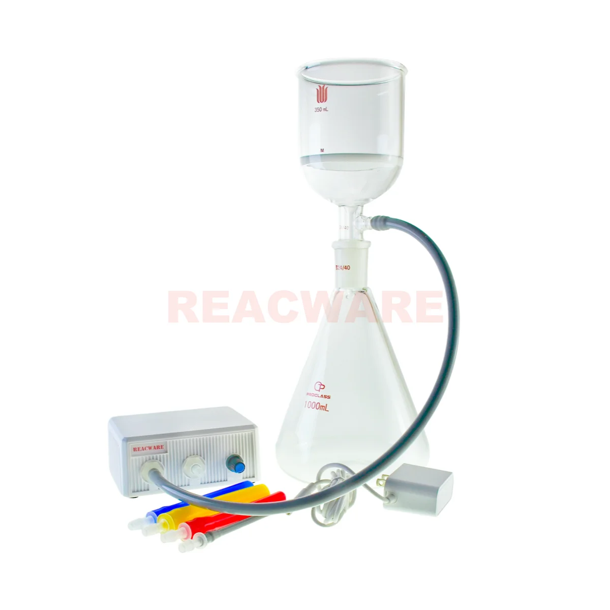 Laboratory Vacuum buchner funnel Filter Kit with MINI PRO Pump Speed Adjustable laboratory vacuum filter kit
