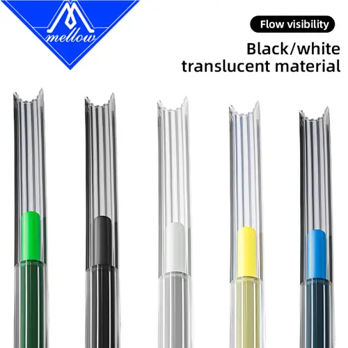 Mellow Star Shaped Japanese Materials PTFE Tube 4mm OD Teflonto Ultra-Smooth Flow DIY 3D Printer For Bambu Lab AMS  Creality - Image 5