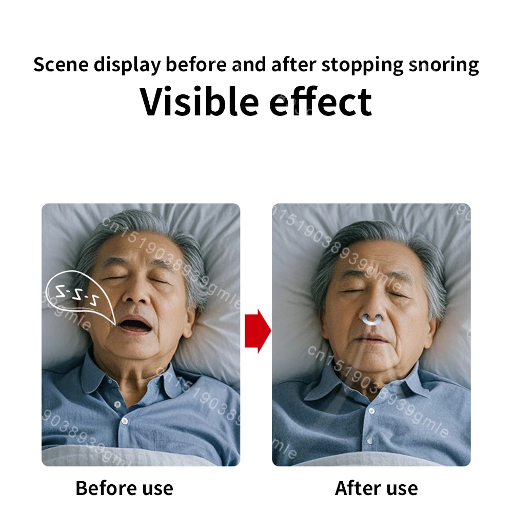 Anti Snoring Magnetic Nose Clips HELP Breathe Better Easy Breathing Improve Sleep Aid Apnea Night Device Sports Nasal Strips
