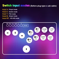Flatbox Left/Right Layout Mini HitBox Stickless Controller For PS4 FightStick HotSwap Kailh Switch Arcade Joystick For PC/PS3/NS - Image 6