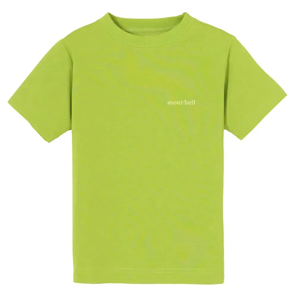 2025 New Cotton T-shirt Montbel Sports Quick-drying Sunscreen Solid Color Printed Small Logo Short Sleeve 6