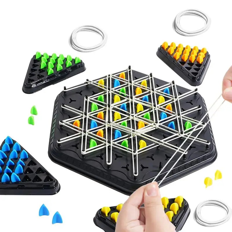 Chain Triangle Chess Splendors Duel Board Strategy Game For Kids And Adults Fun Family Game Logic Chess Track Tables