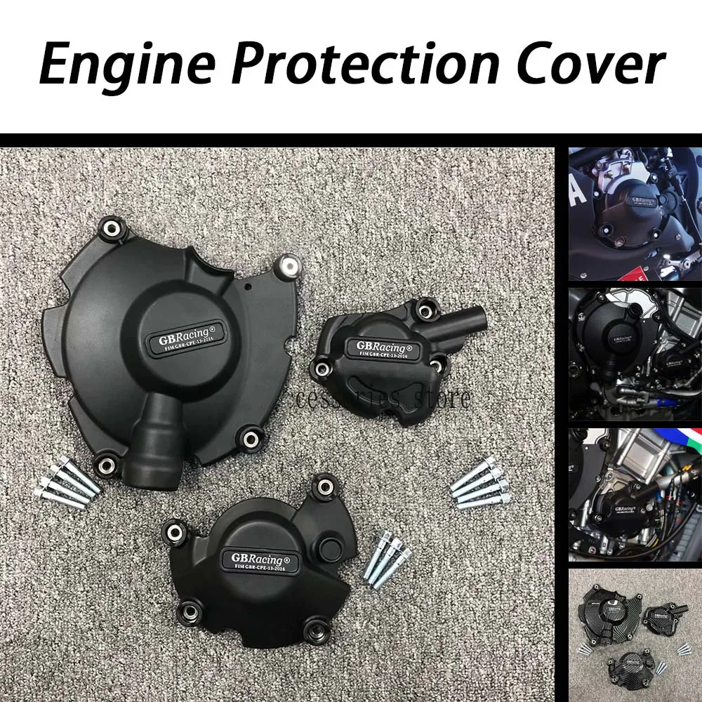 YZF R1 & R1M Motorcycles Engine Cover Protection Case GB Racing For YAMAHA R1 & R1M 2015 motorcycle engine cover engine cover protector engine guard