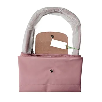 Borsa Hobo Pieghevole in Nylon 2026, Borsa a Mano Classica da Donna, Borsa a Tracolla Ricamata con Manici Corti e Lunghi per Donne