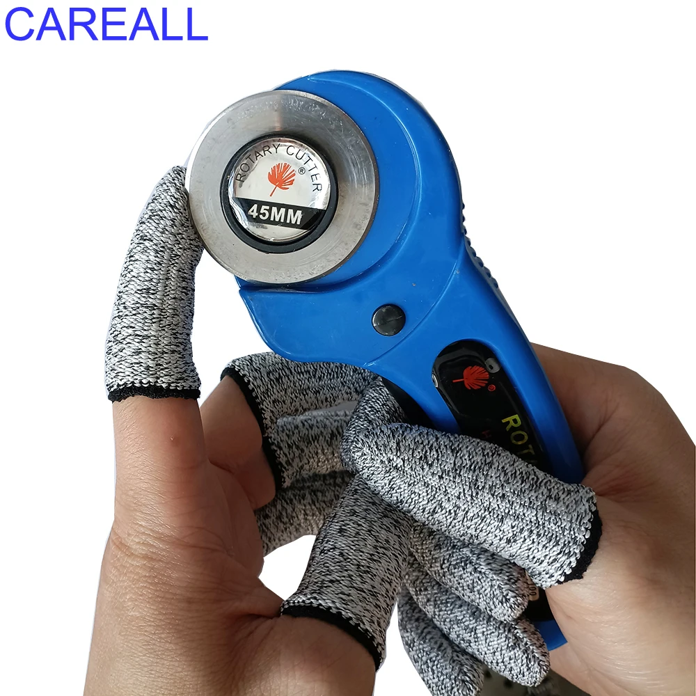 CAREALL 10pcs Anti-cut Finger Anti-static Sleeve Vinyl Film Car Wrap Window Tint Sticker Decals Cutting Finger Protector Gloves 3