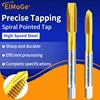 EiMoGe HSSE British system Spiral Pointed Taps Tin Coating BSW1/8-40 3/16-24 3/16-32 5/32-32 7/32-24 7/32-32 1/4-20 5/16-18