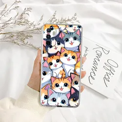 Adorable Cat Kitten Clear Phone Case - Motorola Moto G9 Power (T1)