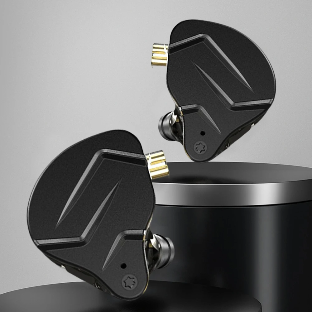 KZ ZSN Pro X in Ear Monitor Dual Driver Earphone With Mic (Black)