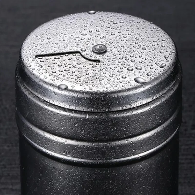 2 Pcs Stainless Steel Twist Lid Spice Shaker Salt Sugar Pepper Pepper Shaker Multipurpose Kitchen Tools
