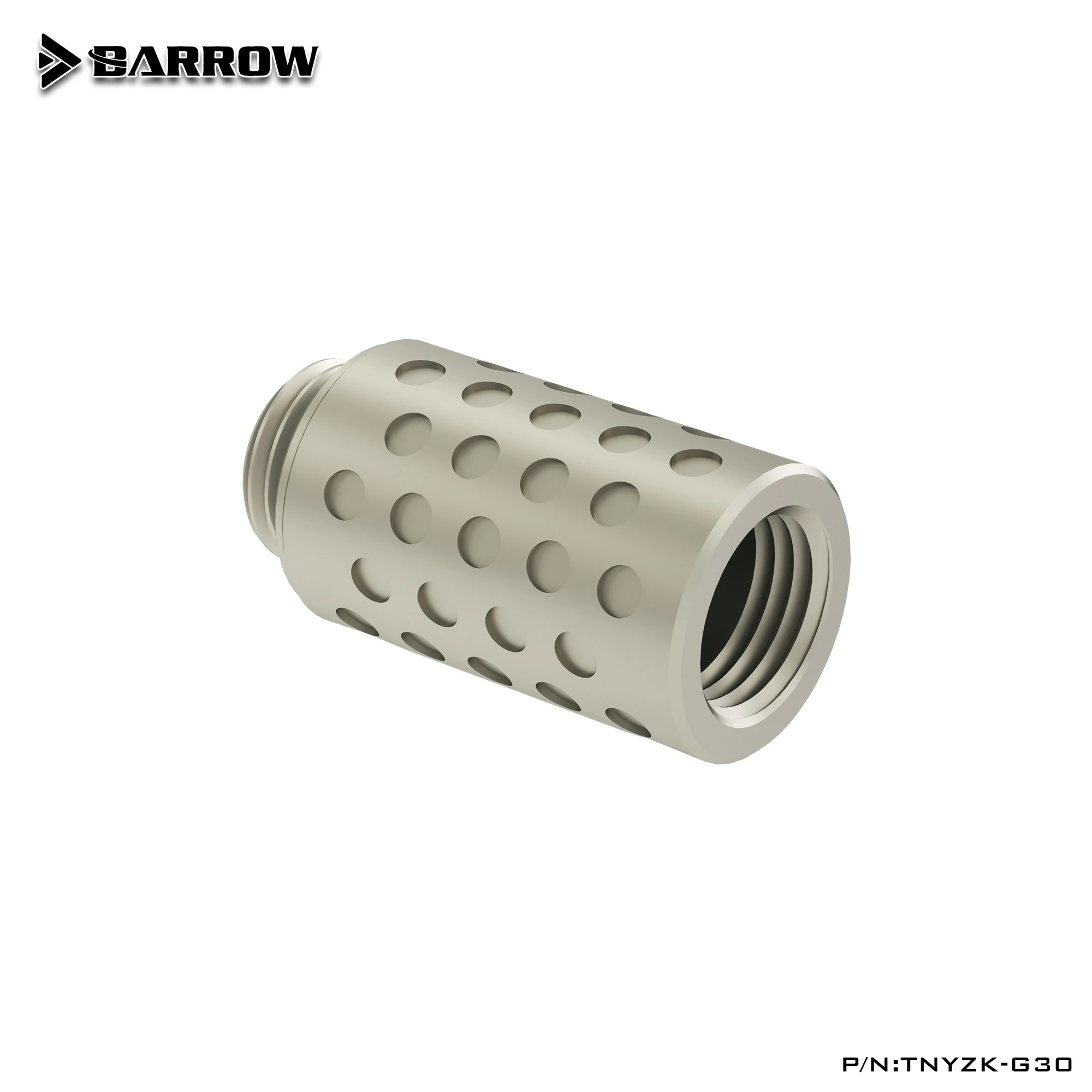 

Barrow Extender Male To Female Water Cooling Fitting Kepler Series G1/4 Liquid Cooling System PC 7.5/10/15/20/30MM TNYZK