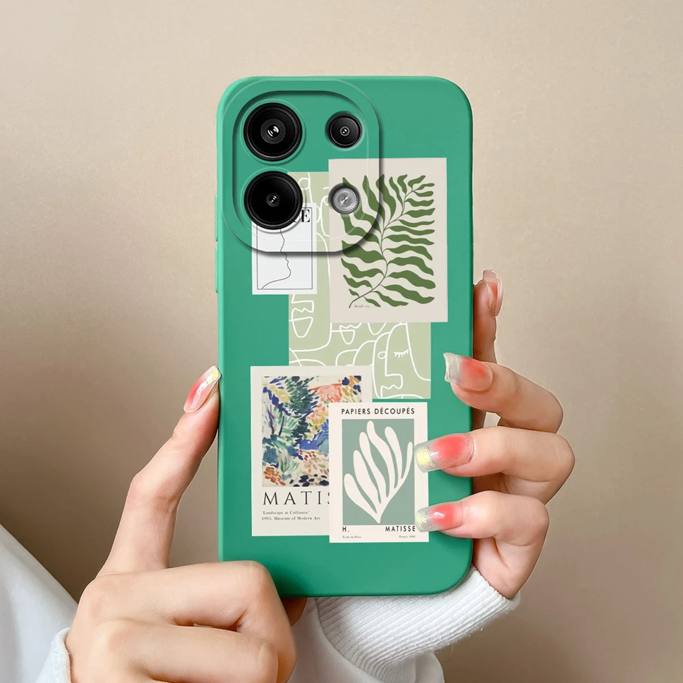 Charming Astronaut Cats Liquid Shockproof Square Case - Fashionable Soft Cover