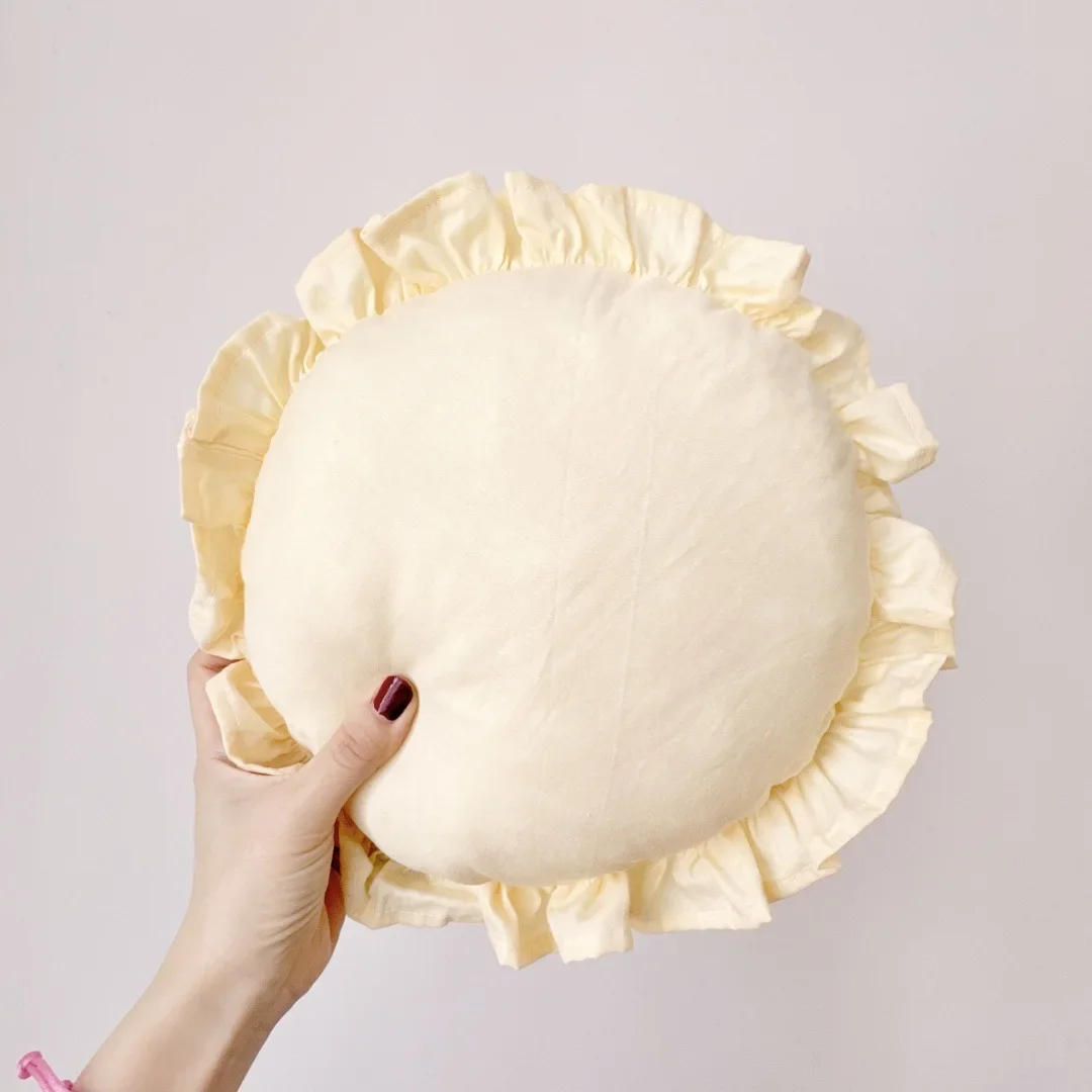 Nordic Style Cotton Solid Color Baby Pillow Newborn Items Children Kids Sleep Neck Pillows Baby Bedding Pillow Bed Stuff 4