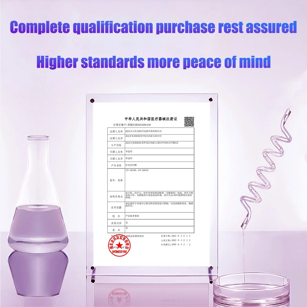 Led Red Blue Lamp Therapy DeviceGynecological Disease Laser Therapy Device Pelvic Infection Vaginal Tightening Vaginitis Treatmt - Image 5