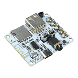 Advanced Bluetooth Audio Receiver with USB & TF Card Support - High - Fidelity Lossless Playback & FM Radio (Audio Receiver)