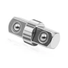 Wrench Extension Rod 1.18"x0.55" Chrome Vanadium Steel 3/8 Double-Head Hex Socket Wrench Adapter Driver Conversion Tool 3