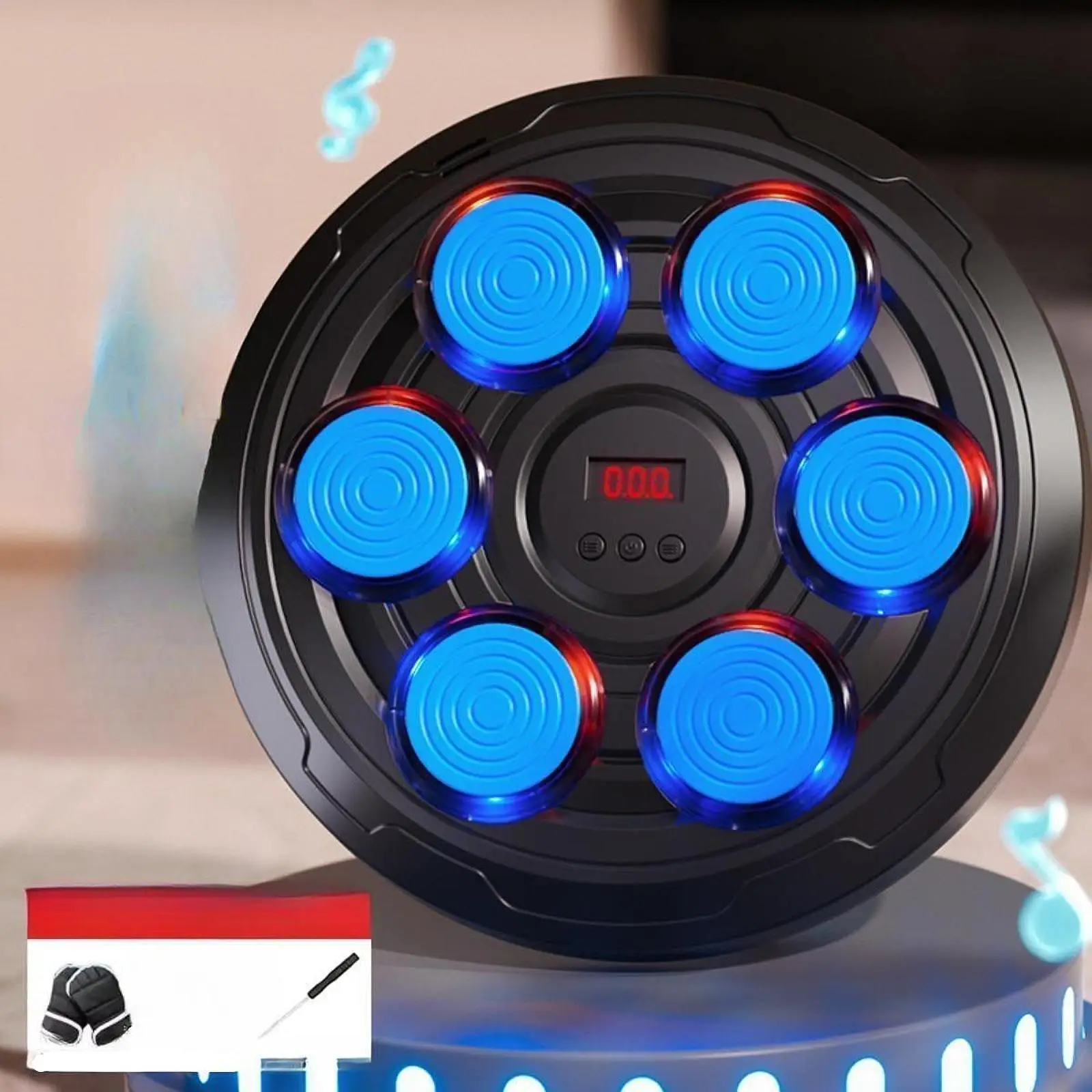 Kids Music Smart Boxing Machine Wall Target Boxing Equipment Trainer Punching for Sports Karate Kickboxing
