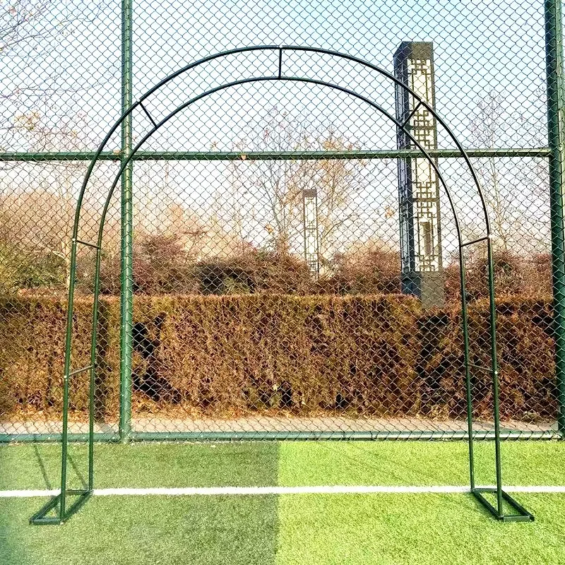 

Arch Iron Lattice Outdoor Decoration Anti-Rust Flower Rack Garden China Rose Stand Garden Flower Door Plant Stand