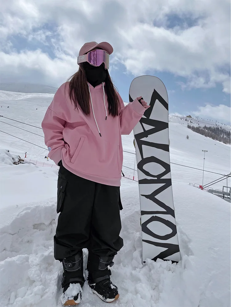 8 Colors Women's Ski Pants Outdoor Oversize Waterproof Snow Sports