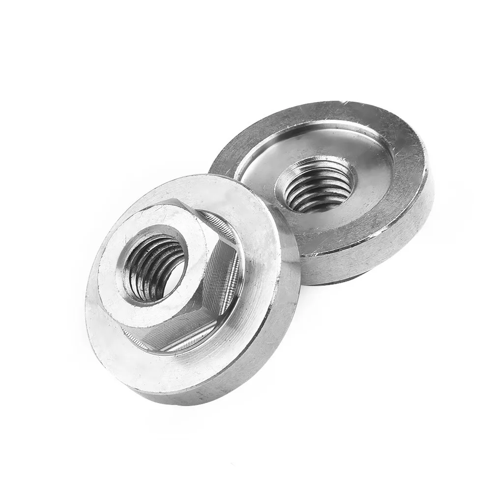 2Pcs Angle Grinder Nuts Hex Nut Set Tools For Angle Grinder Non-slip 30*17*8.5mm Modification Accessories Durable non slip business card holder fashion inclined durable card organizer plastic cards display box office supplies