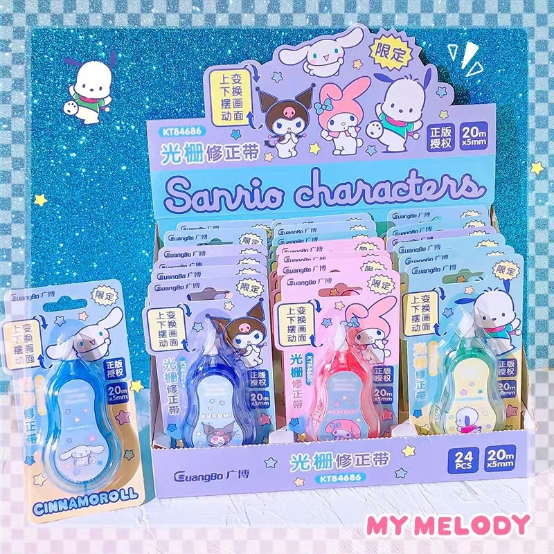 back to school supplies sanrio Stationery items school useful kuromi correction tape cinnamoroll corrector Corrective tape