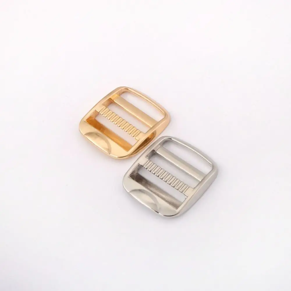 5pcs 20/25/32mm Metal Ladder Lock 3 Colors Metal Slider Adjust Buckles For DIY Backpack Straps