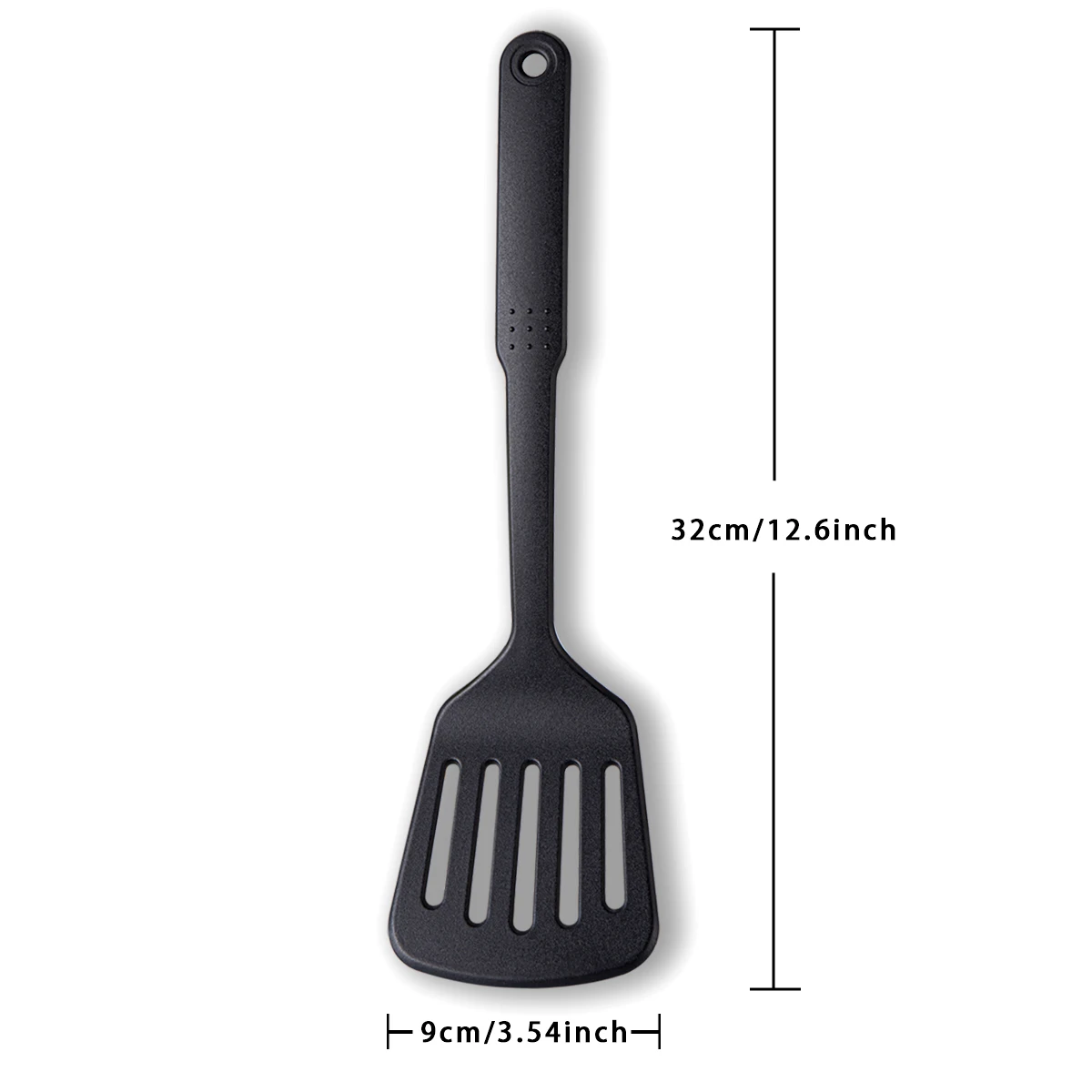 Slotted Frying Pan Turner Meat Turner Kitchen Utensil Non-stick Nylon Kitchen Tool Suitable for Cookware BPA-Free