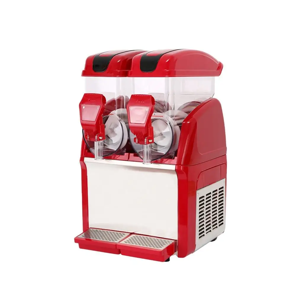 Description Picture 2 of item2024 fully automatic smoothie machine 400 w electric ice shaver slush machine commercial ice cream Fruit smoothie slush