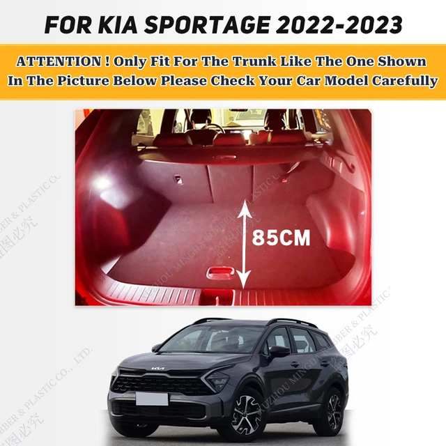 High Side Waterproof Car Trunk Mat For Kia Sportage 2022 2023