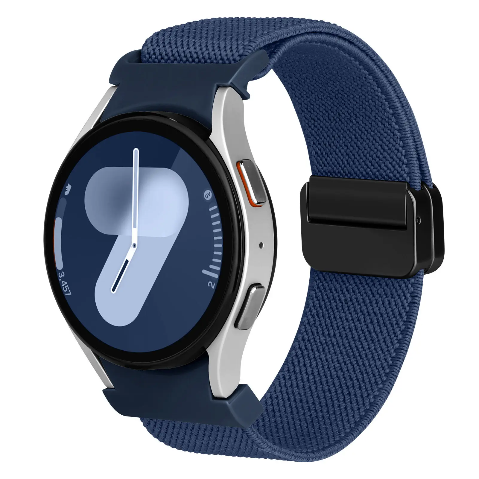 Magnetic Nylon Loop Band - No Gaps Bracelet, 20mm Straps
