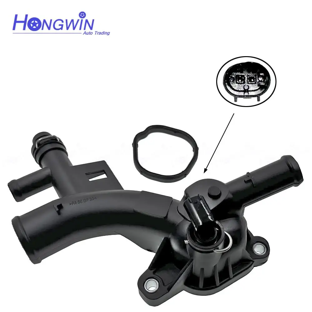 Engine Coolant Thermostat Housing Pipe Gasket For Buick Encore Chevrolet Trax Cruze Sonic 1.4L 25193922 13251447 55596898
