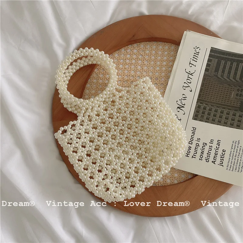 

Женская сумка-мессенджер «сделай сам», плетеная Сумочка с бусинами, клатч для ужина, портативные вечерние сумки с кристаллами