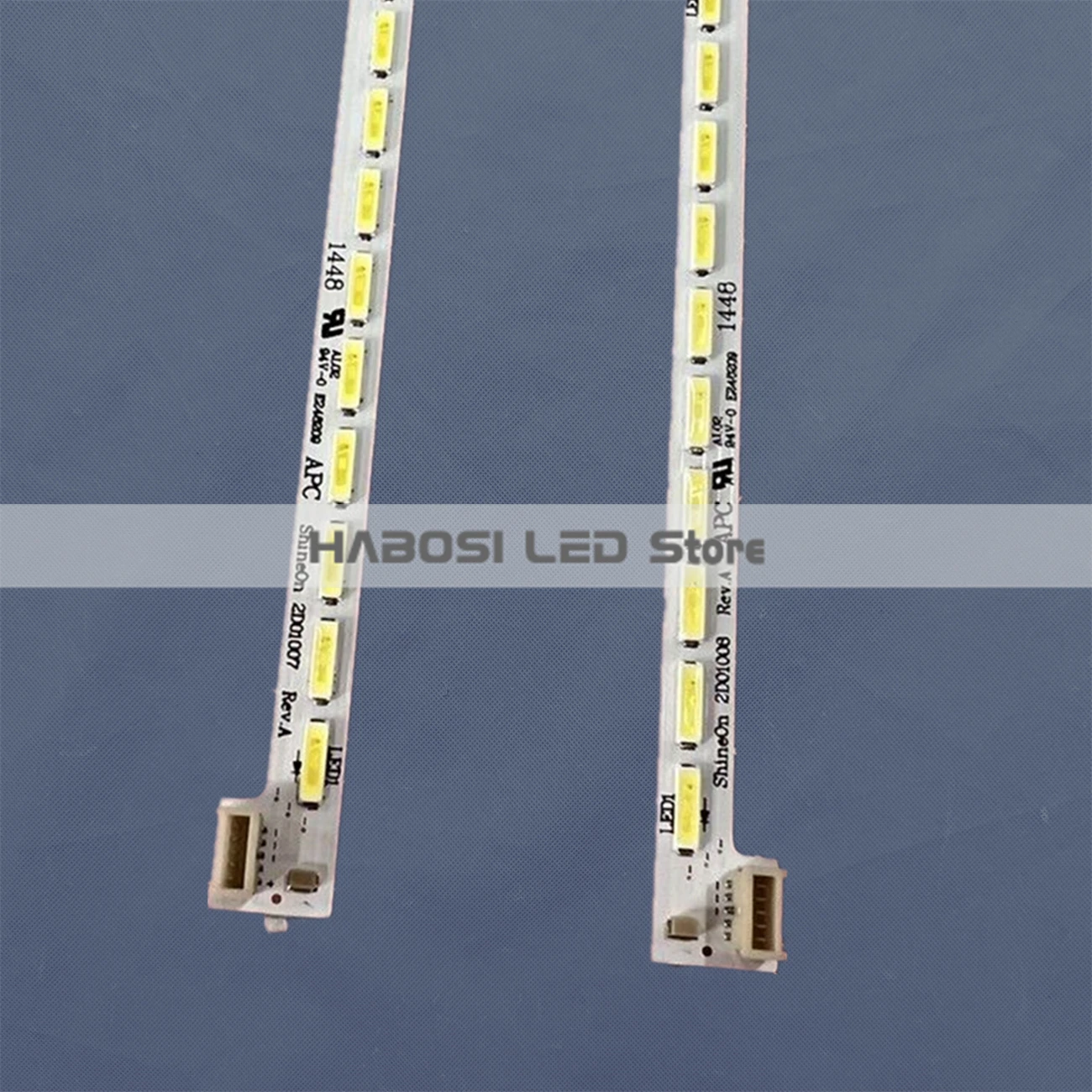 2pcs/Kit LED Strips for 7749 642000 L130 R130 R110 L110 R160 CRH A42270201803R3Y5 ShineOn 2D01005 Rev.C 2D01006 Rev.C SEL420FY 4