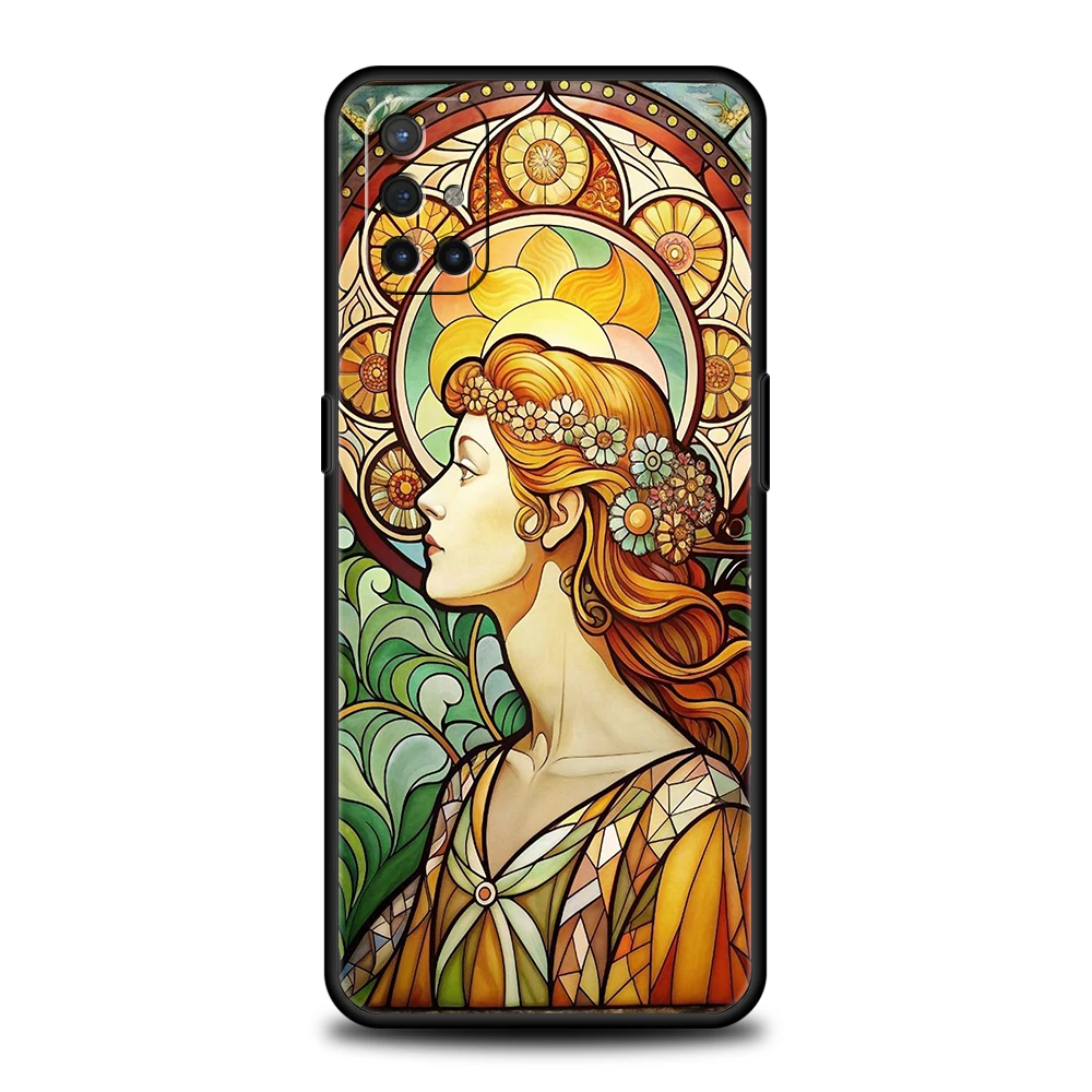 Alphonse Mucha Art Poster Soft TPU Phone Case Cover