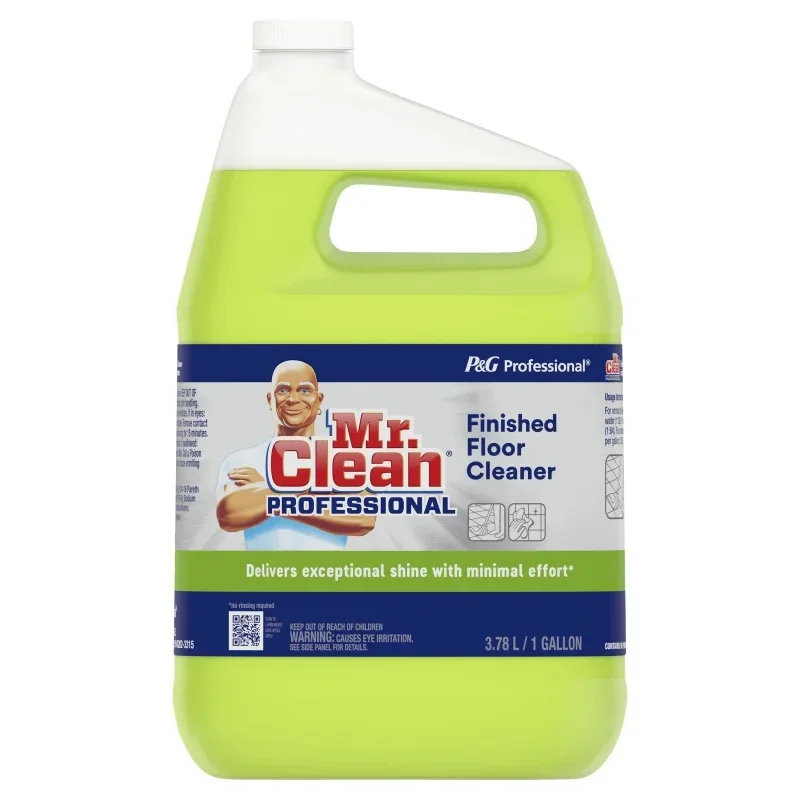 

Mr. Clean готовый очиститель для пола, аромат лимона, бутылка на один галлон