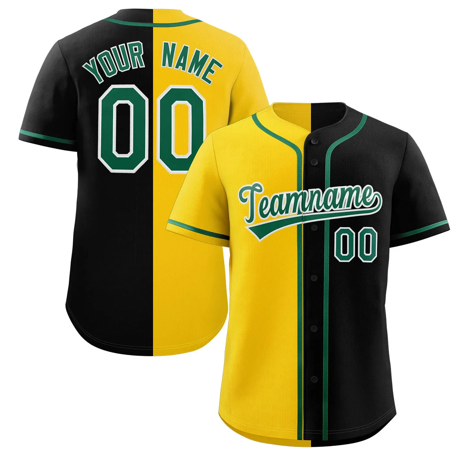 Customize Baseball Jersey Stitch Your Name/Number Active Training Split Softball Uniform for Adults/Kids Outdoors