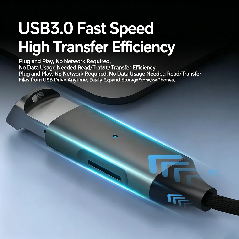 마이크로 SD 카드 리더 (2in1) USB A to USB C 어댑터 (아이폰 17, 16, 15 Pro Max 카메라 메모리 스틱, 아이패드, 맥북, 타입 C 폰용)