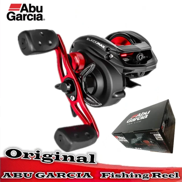 Original Abu Garcia Black Max3 Right Left Hand Baitcasting Fishing Reel 5BB  6.4:1 202g Max Drag 8kg Saltwater Fishing Tackle - AliExpress