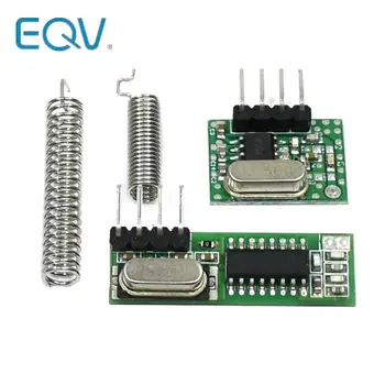 Modulo ricevitore e trasmettitore RF supereterodina 433 Mhz Telecomandi 433 Mhz per kit fai da te modulo wireless Arduino uno